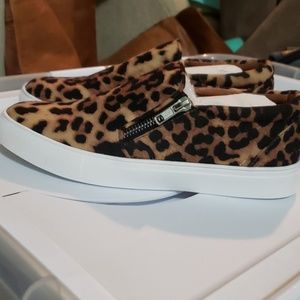 Leopard print sneakers